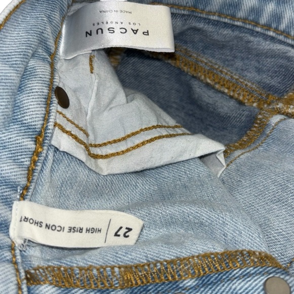 Pacsun Denim Shorts, sz 27 - Picture 5 of 7